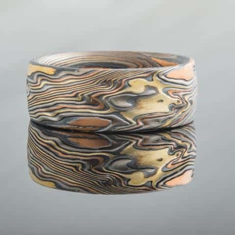 Stunning Mokume Gane Ring - Image 2