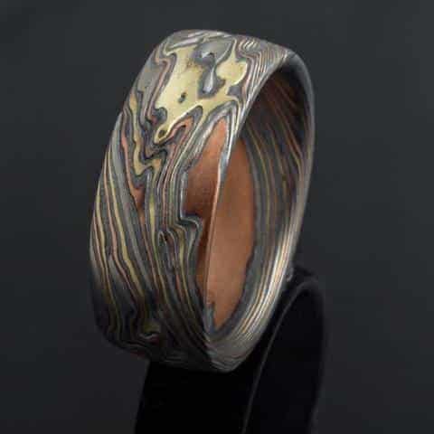 Stunning Mokume Gane Ring - Image 4